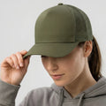 Olive Classic 5 Panel Mesh Back