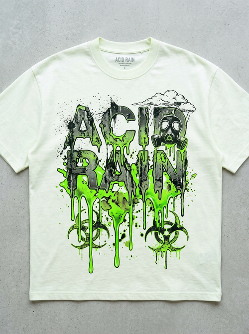 Acid Rain oversized streetwear t-shirt - front
