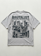 Concrete Dreams oversized streetwear t-shirt - back